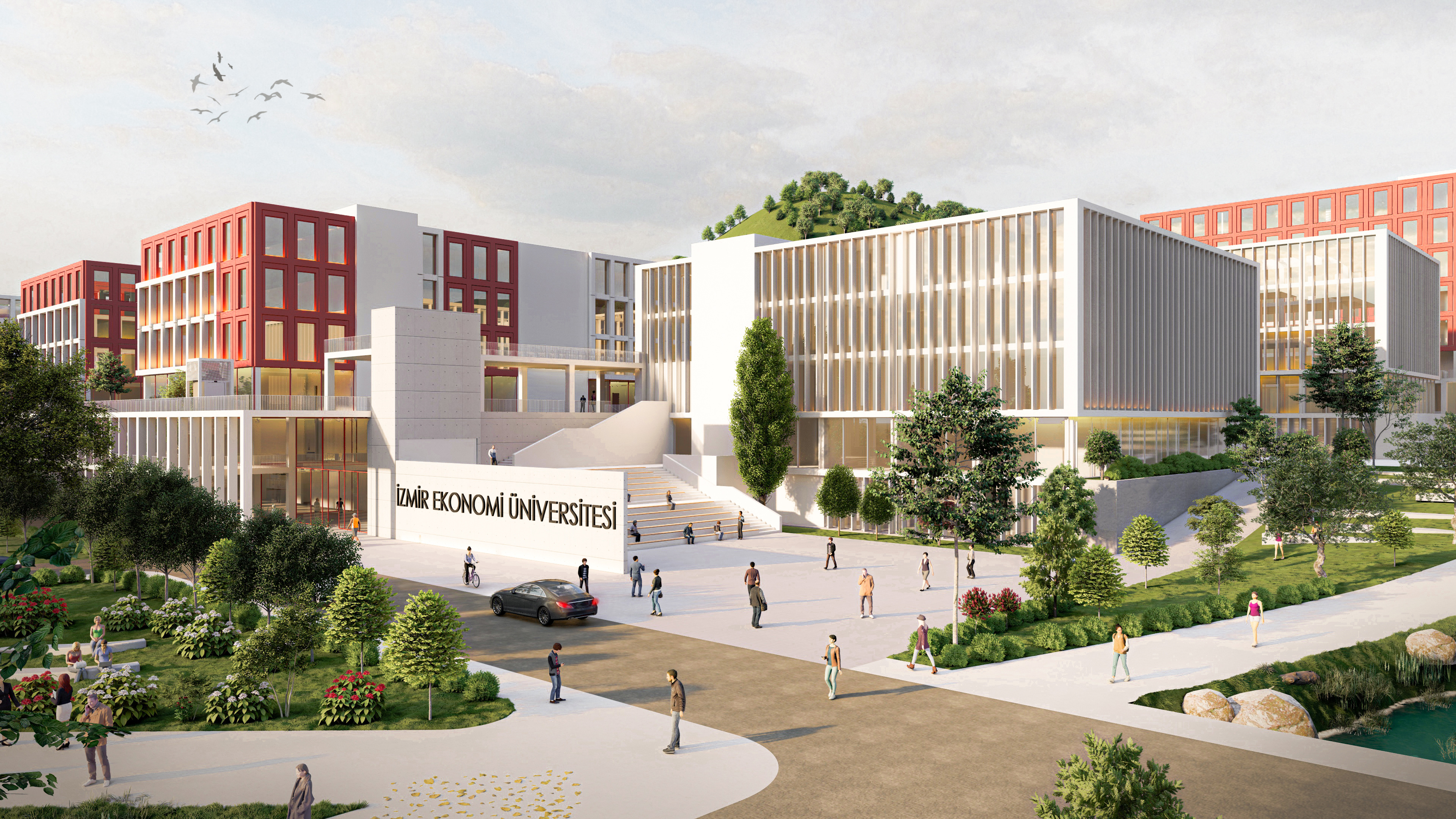 İzmir Ekonomi Üniversitesi Güzelbahçe Yerleşkesi Proje Yarışması